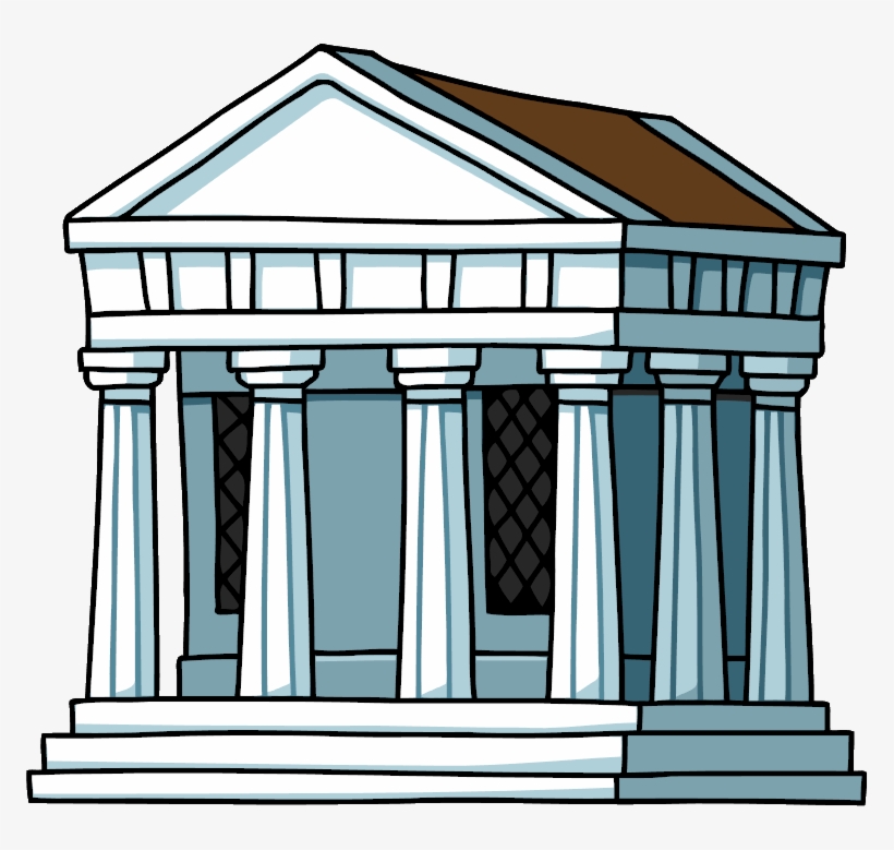 Transparent Building Greek - Ancient Greek Building Png, transparent png #1224227