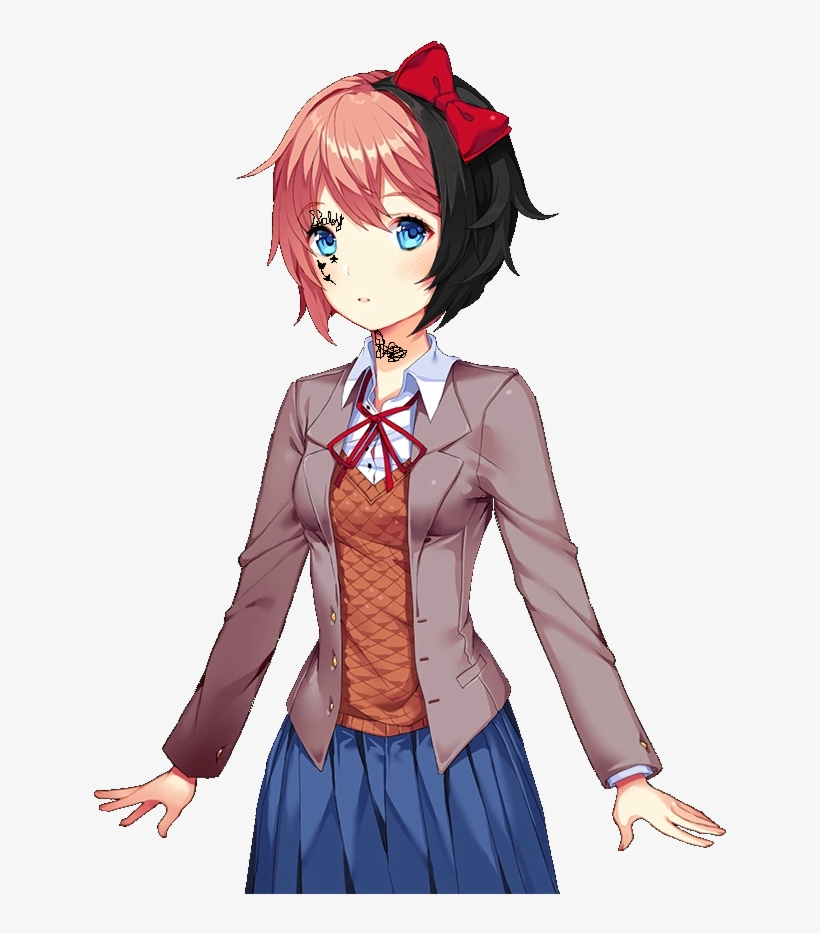 View Samegoogleiqdbsaucenao Lil Sayori , - Doki Doki Literature Club Femc, transparent png #1224857