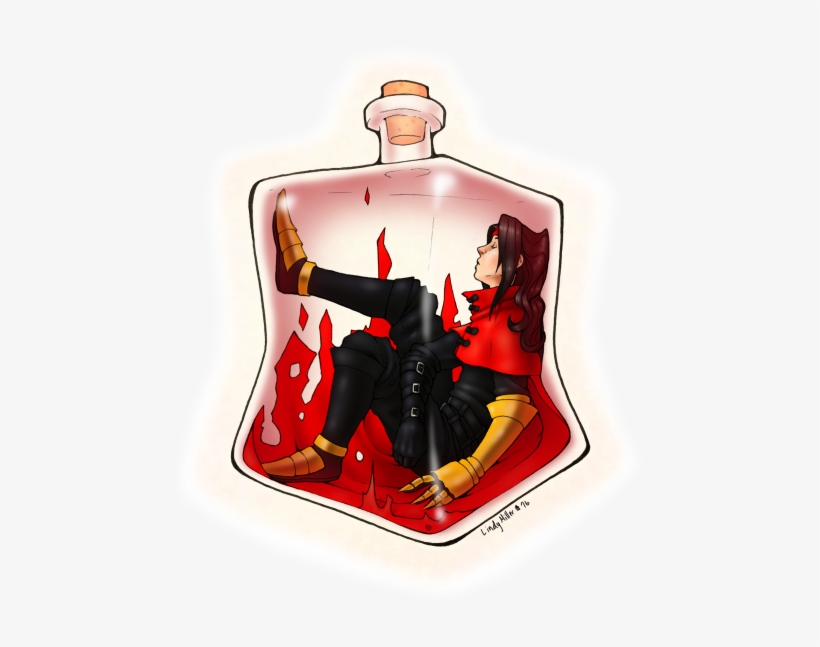 Here's A Vincent In A Bottle - Illustration, transparent png #1224910
