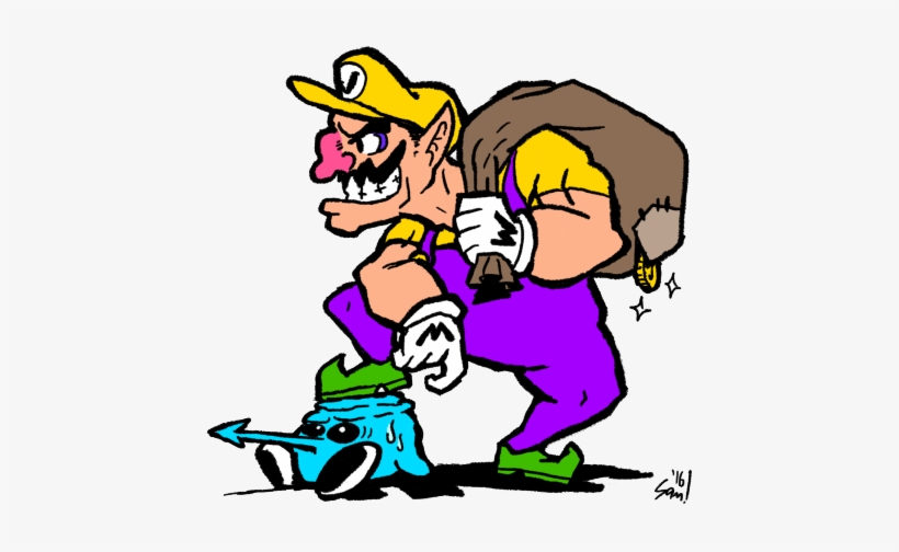 Wah Hah Hah~ It'sa Me, Wario How You Squirts Doin' - Treasure, transparent png #1225081