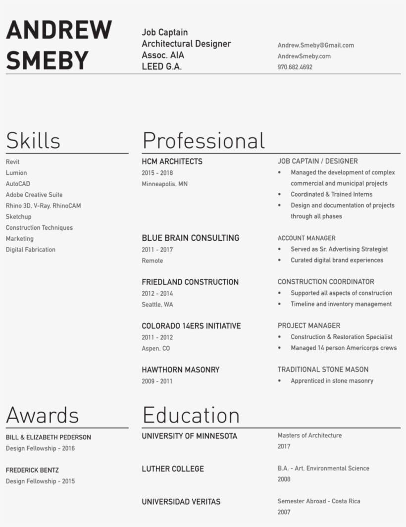 Smeby, Andrew Resume - Sony Ericsson T715a, transparent png #1225429