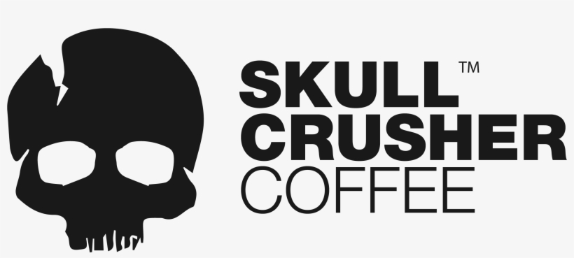 Skull Crusher Coffee Logo Dark - We Love House Music, transparent png #1225727