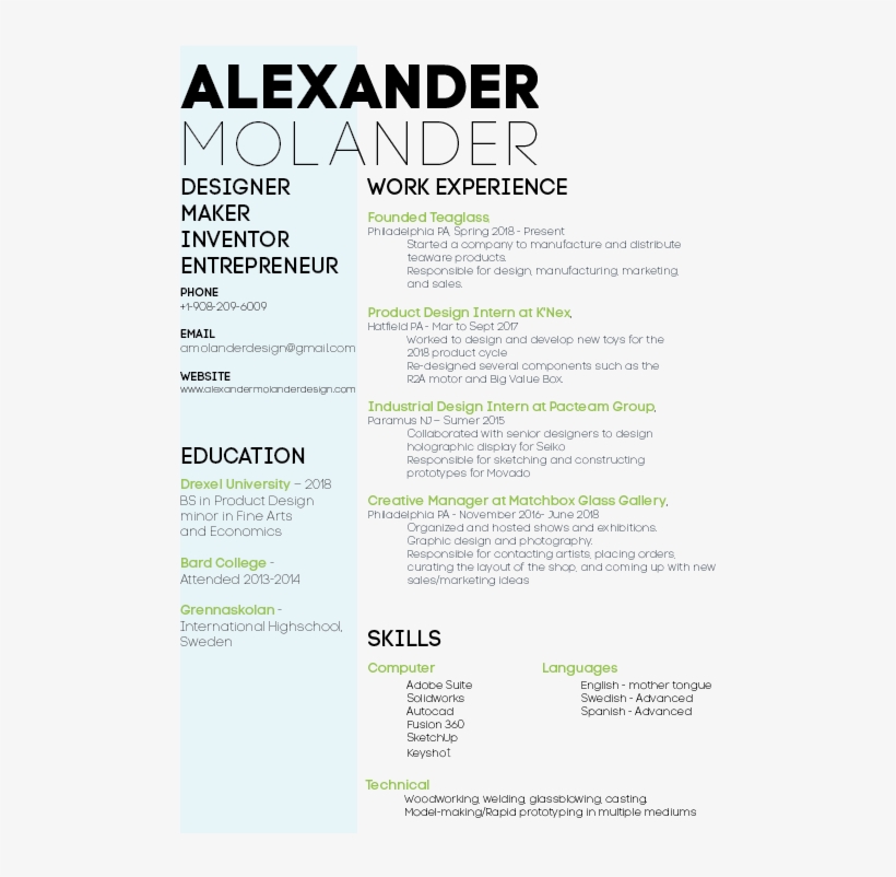 Resume - Résumé, transparent png #1225763