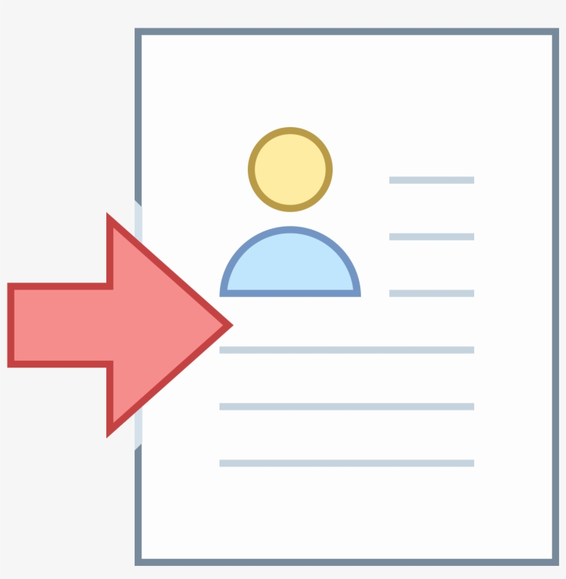 Set As Resume Icon - Icon, transparent png #1225930