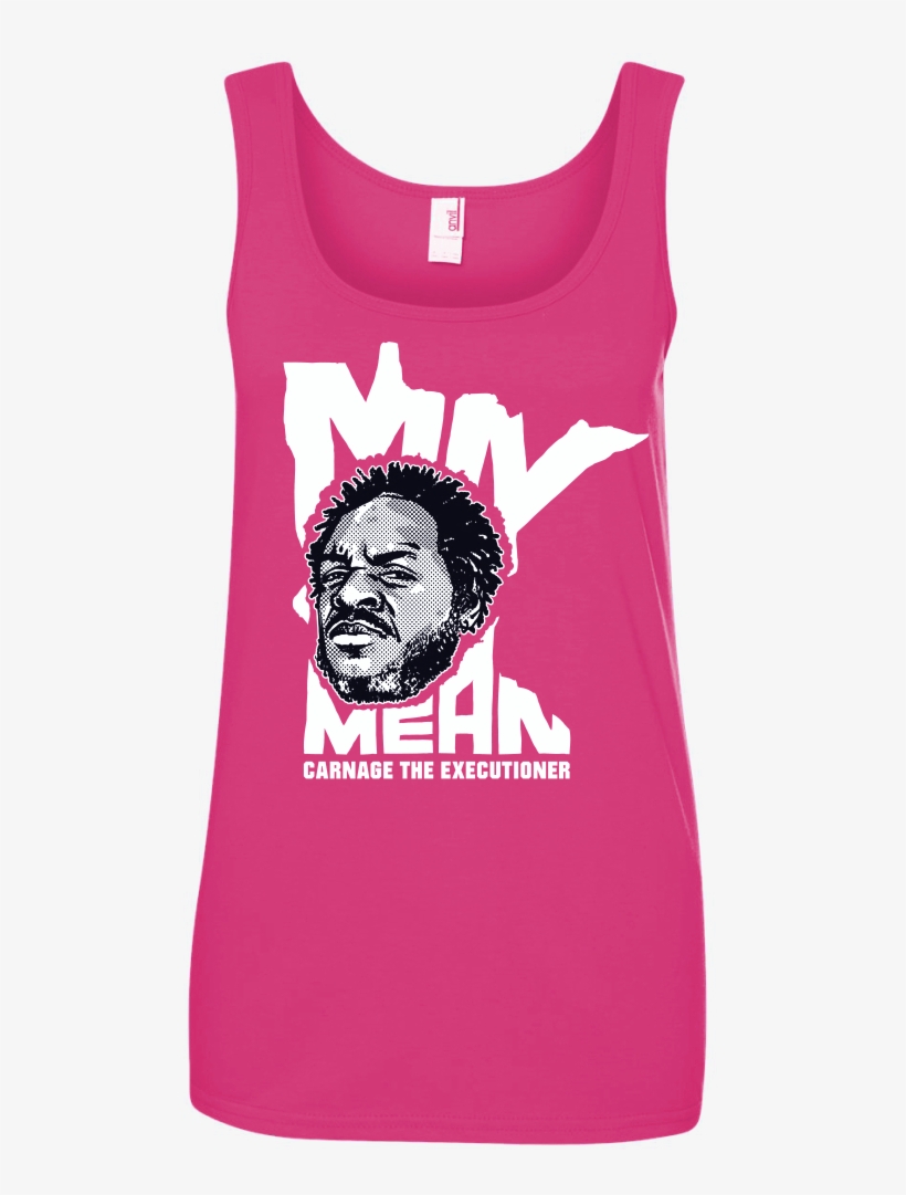 Mn Mean Ladies Tank Top - Shirt, transparent png #1226094