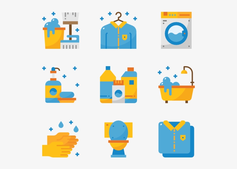 Cleaning - Cleaning Icon Yellow Png, transparent png #1226193