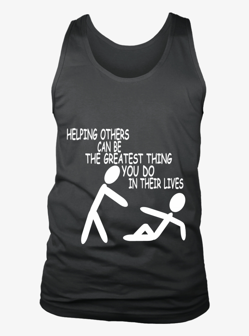 Men's Helping Someone Tank Top - Birthday Boy-kings Are Born In September (go) T-shirt, transparent png #1226211