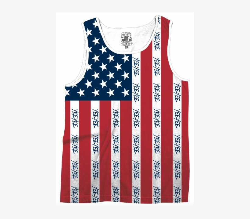 America Yee Yee Tank - Yee Yee American Flag Shirt, transparent png #1226276