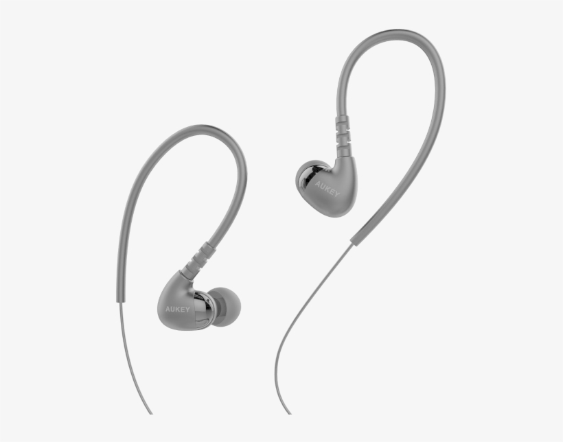 Best Cheap - Aukey Sport Headphones With In-line Remote, transparent png #1226299