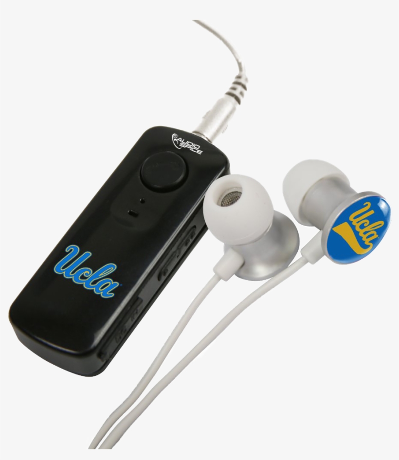 Hr-100 Bluetooth® Receiver With Budbag & Earbuds - University Of Nevada, Reno, transparent png #1226675