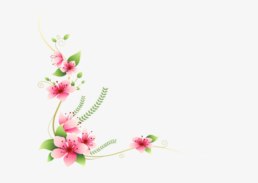Roses Decoration Png Clipart Image - Flower Decoration Clip Art, transparent png #1226872