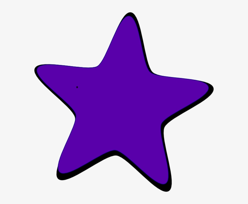 Colorful Stars Clipart Png Download - Purple Star Clipart, transparent png #1227081