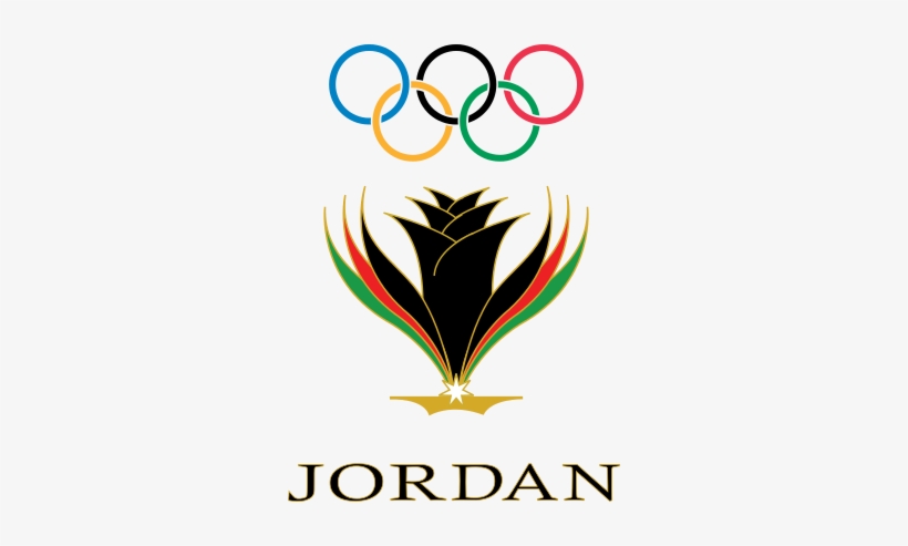 300px-jordan Olympic Committee Logo - International Olympic Committee, transparent png #1227131
