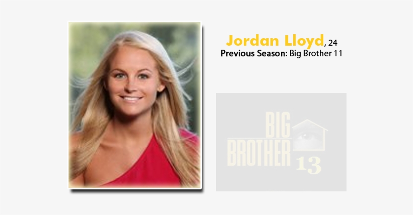 Jordan - Big Brother 11 Jordan, transparent png #1227520