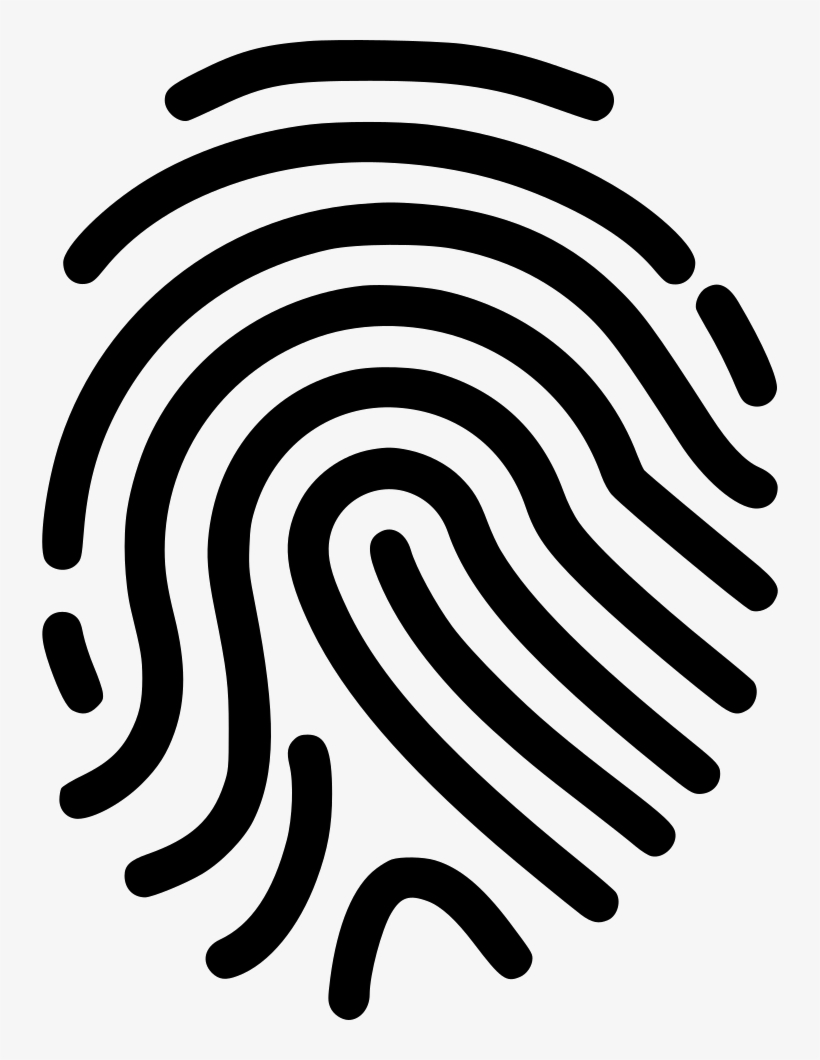 Finger Print - - Fingerprint Icon Png Free, transparent png #1227779