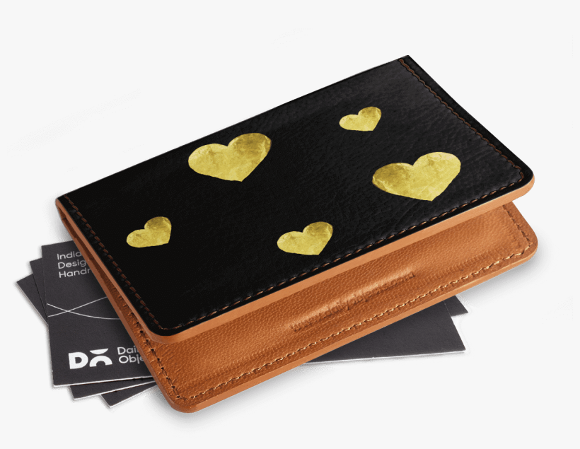 Dailyobjects Floating Hearts Card Wallet Buy Online - Wallet, transparent png #1227820