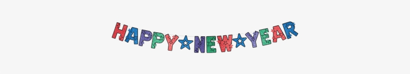 Happy New Year Glitter - Happy New Year Png, transparent png #1227822
