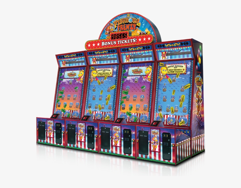 Fishbowl Frenzy - Fishbowl Frenzy Arcade Redemption Game, transparent png #1228416