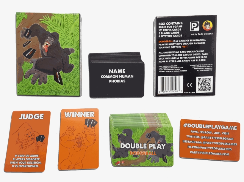 Dodgeball - Party People Games Double Play Cement Shoes, transparent png #1228470