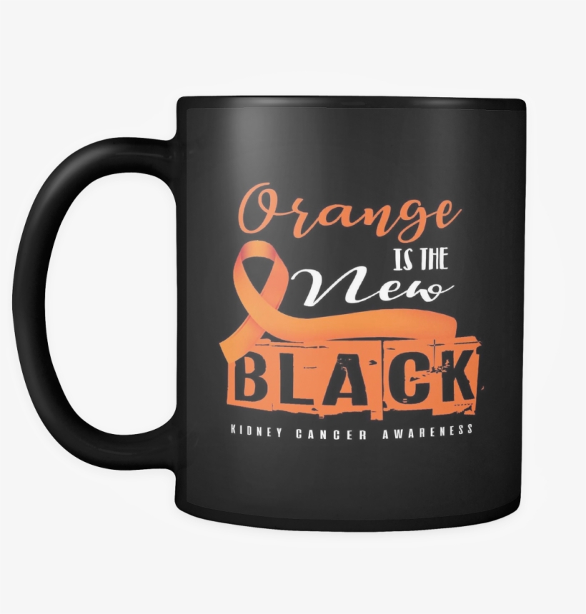 Orange Is The New Black Orange Ribbon Kidney Cancer - Smile Quotes, transparent png #1228495