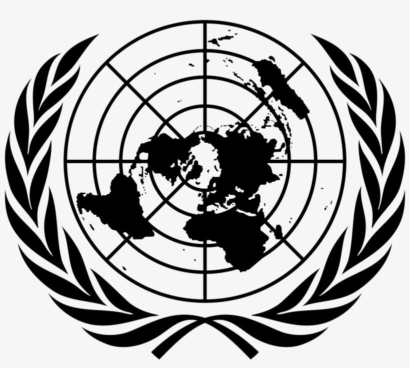 This Free Icons Png Design Of United Nations Symbol, transparent png #1228543