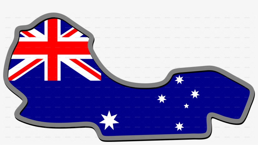 B Formula 1 Gp Australia Jpg 900 C Checkered Flag Png - Flag Australia, transparent png #1228615