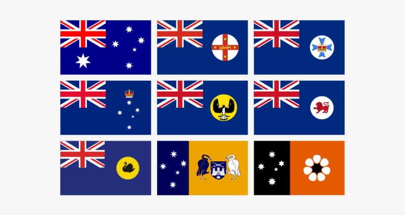 Currentall State Flags Of Australia - States Of Australia Flags, transparent png #1228804