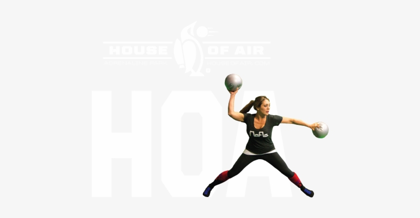 Email Houseofair Dodgeball Girl - Graphic Design, transparent png #1228897