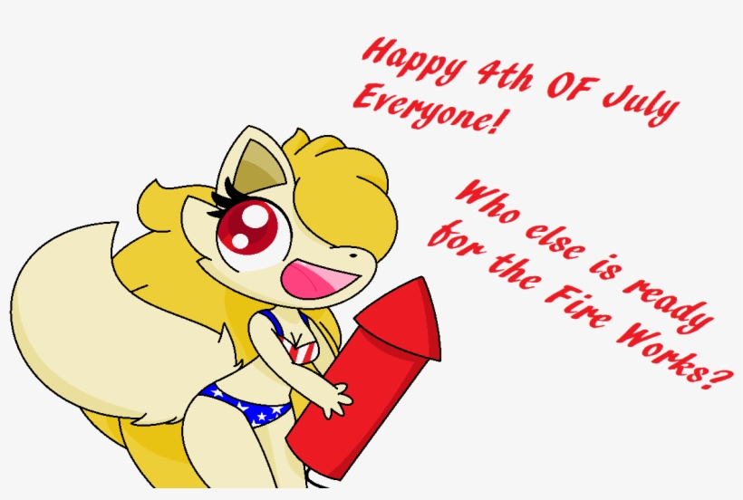 Happy 4th Of July - Cartoon, transparent png #1229067