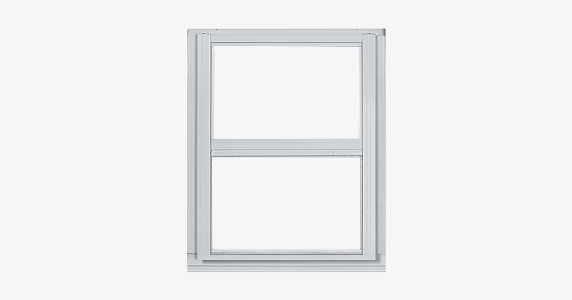 Premium 2 Track Double Hung Storm Window - Home Door, transparent png #1229517