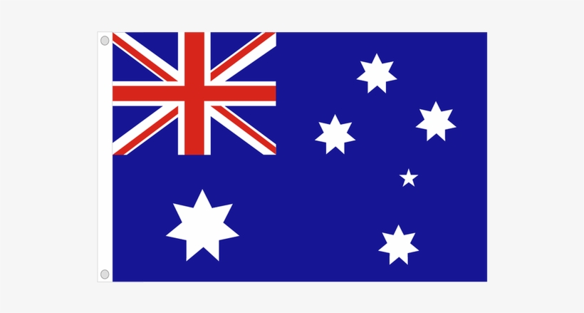 Flag With Metal Grommets - Australia Flag Png, transparent png #1229774