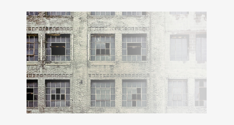 The Broken Window Theory Argues That One Instance Of - Run Down Building, transparent png #1229914
