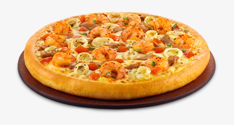 Singapore Pizza Hut Menu - Pizza Hut Seafood Deluxe, transparent png #1230165
