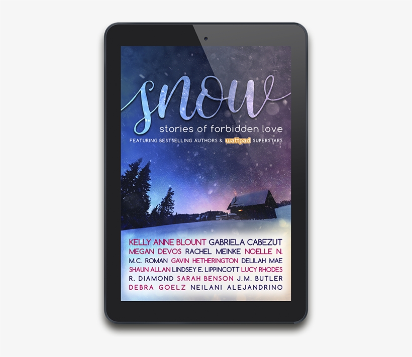 00 Snow E-reader Lr - Snow Anthology: Stories Of Forbidden Love, transparent png #1230597