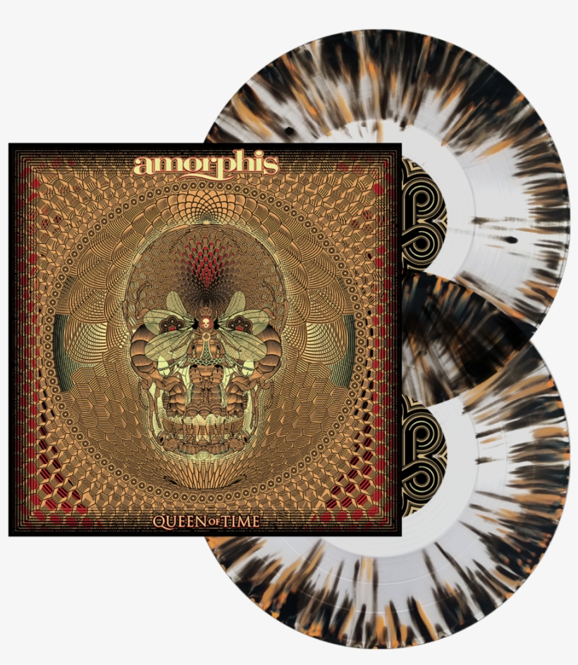 Queen Of Time - Amorphis Queen Of Time Vinyl, transparent png #1230614
