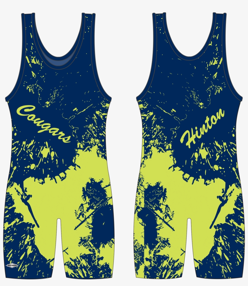 Brown Gold Wrestling Singlets Png Brown Gold Wrestling - 274 Splatter - 274 - Clothing Uniforms... - Scarlet, transparent png #1231025