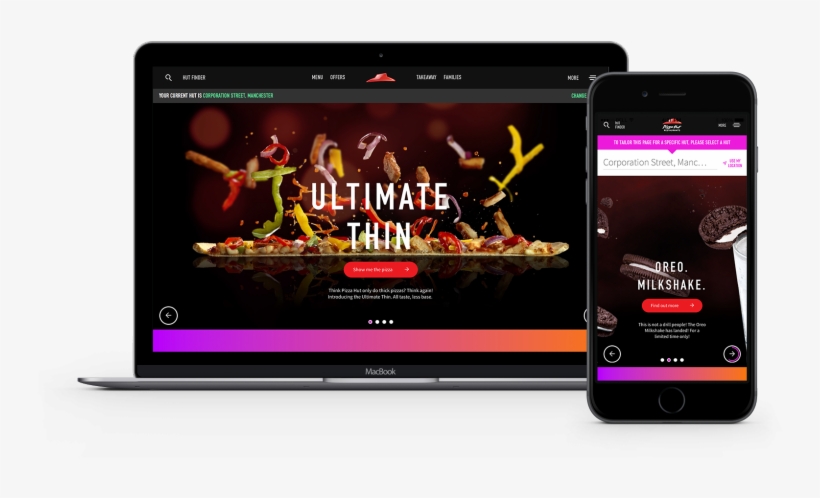 Pizza Hut Continues Brand Refresh With New Website - Ph Press, transparent png #1231096