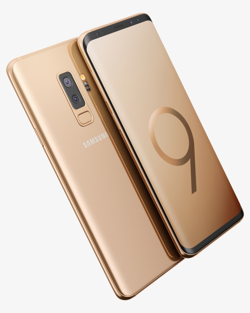 Preview/5p - Galaxy S9+ Sunrise Gold, transparent png #1231121