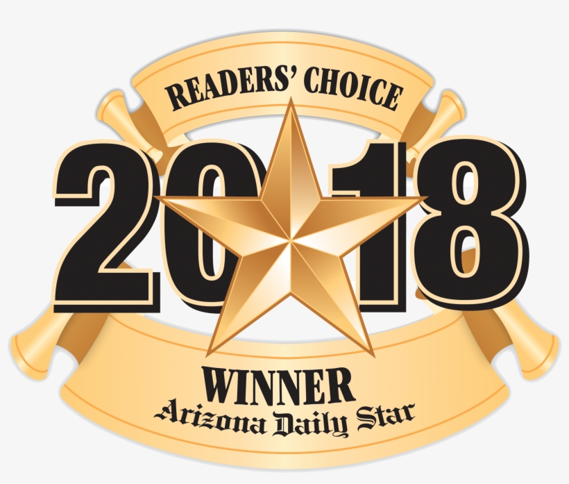 Award - 2018 Readers Choice Awards Tucson, transparent png #1231481