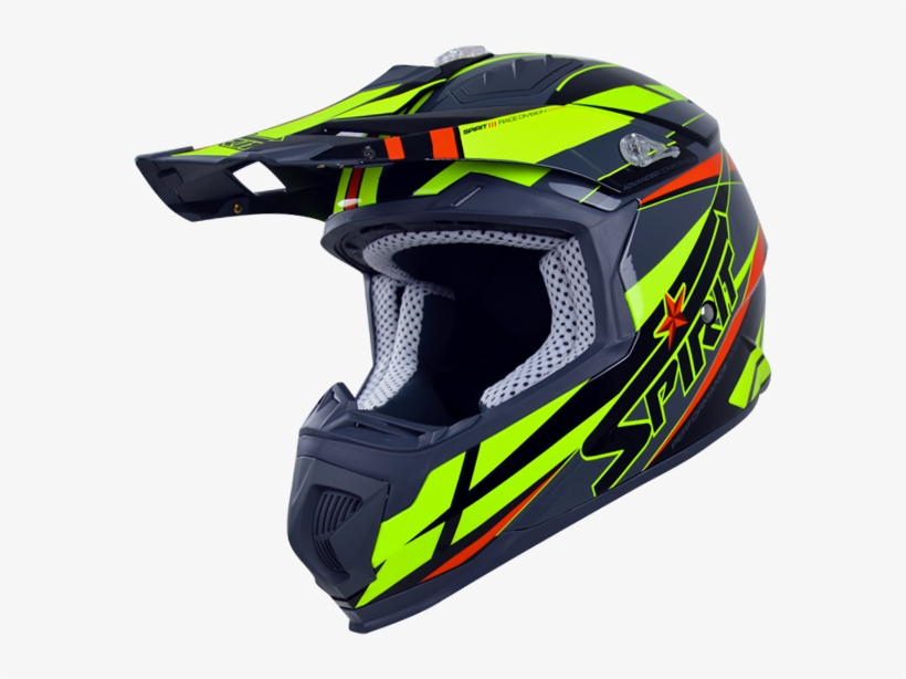 Motocross Helmet Png Hd - Spirit Off Road Helmets, transparent png #1231664