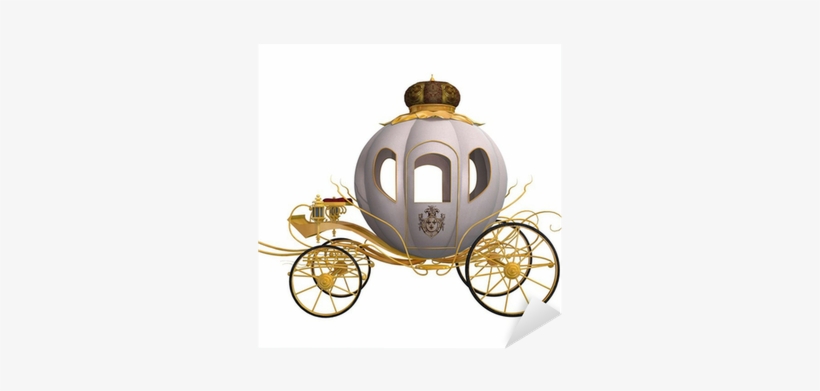 Cinderella Carriage Png Download - Cinderella's Carriage In White Background, transparent png #1231739