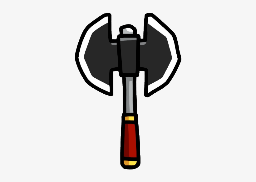 Battle Ax - Cartoon Battle Axe Png, transparent png #1231925