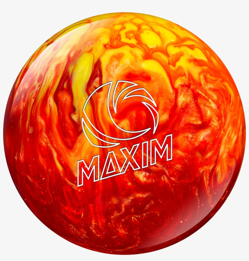 Retired Balls - Orange And Red Bowling Ball, transparent png #1232227