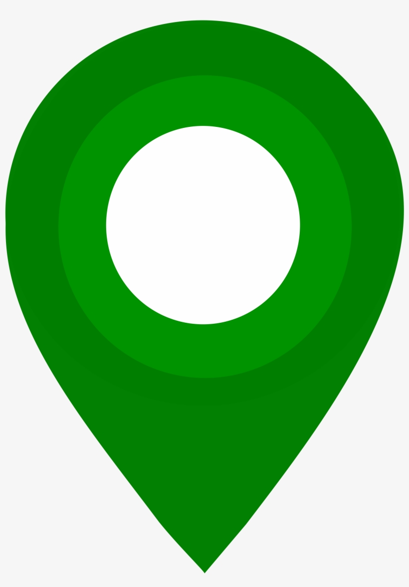 Gps Download Png Image - Green Location Png Icon, transparent png #1232336