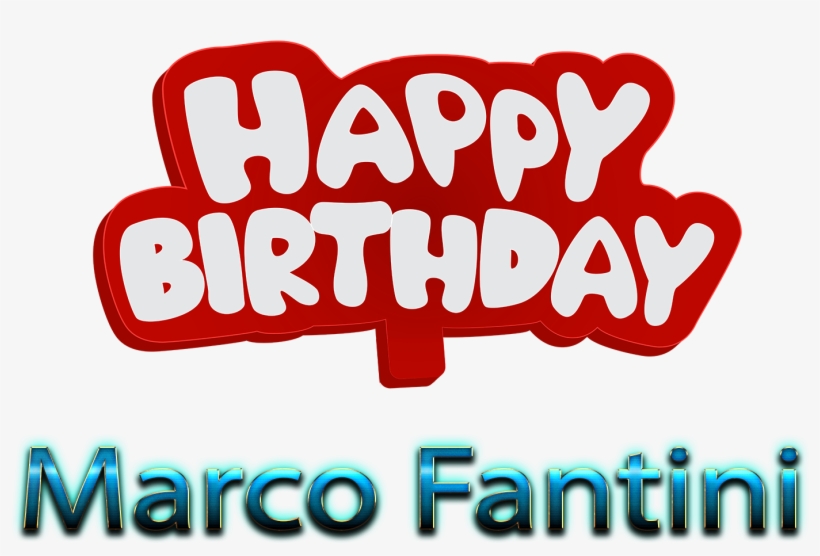 Happy Birthday Name Png, transparent png #1232366