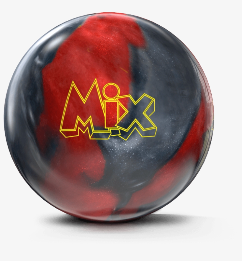 Red/silver Mix Png - Mix Storm Bowling Ball, transparent png #1232727