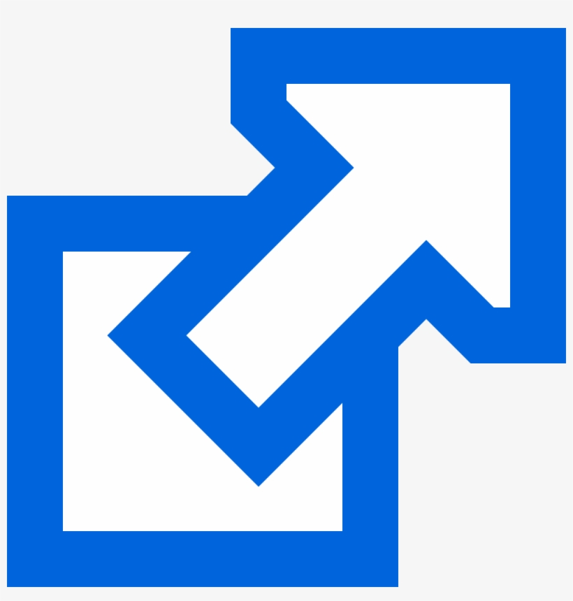 File - External - Svg - External Link Icon Blue, transparent png #1232749