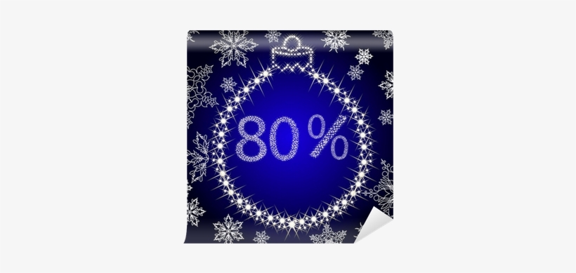 Card With Christmas Balls From Stars - Christmas Day, transparent png #1232778