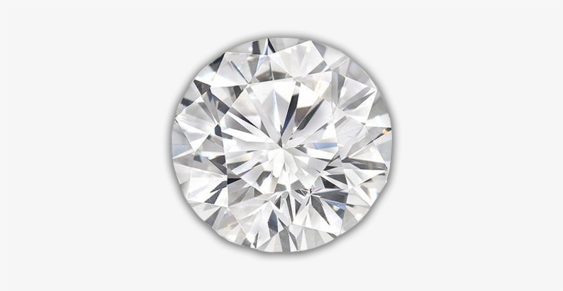 Carte Blanche Gemstone Modular - 0.70 Carat Round Diamond, Very Good Cut, F Color, Si1, transparent png #1233197