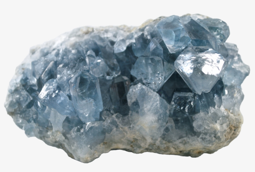 Angelite - Celestine, transparent png #1233402
